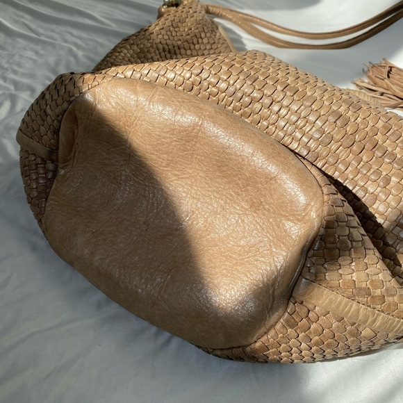 Perez Sanz 6212 Leather Woven Handbag - Vintage Leather - Picture 4 of 10